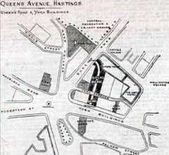 Queens Arcade Plans 1882